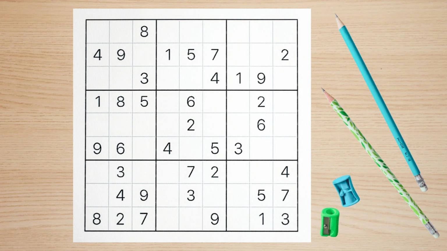 sudoku met kleuren